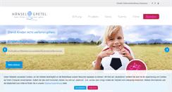 Desktop Screenshot of haensel-gretel.de